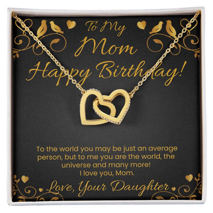 A Beautiful Birthday Gift For Mom! - The Amazing Interlocking Hearts Necklace