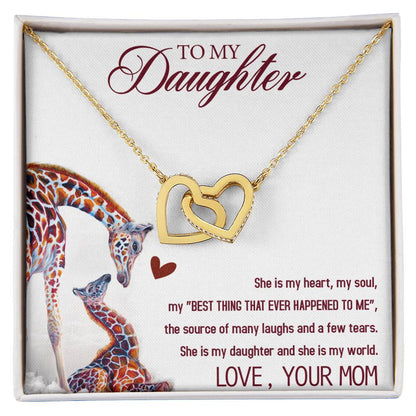 TOC058~1 Interlocking Hearts Necklace