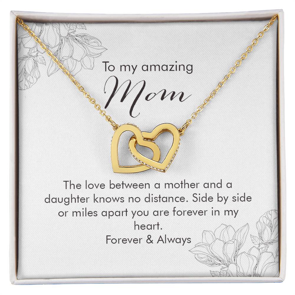 Forever In My Heart Interlocking Hearts Necklace