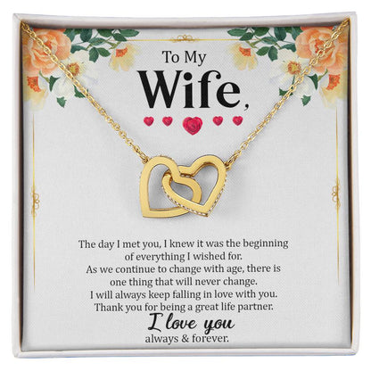 Collection Wife - Interlocking Hearts Interlocking Hearts Necklace