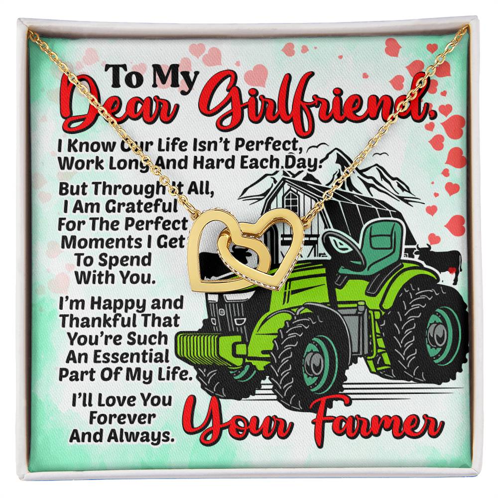 Farmer'S Girlfriend- Interlocking Heart Necklace Interlocking Hearts Necklace