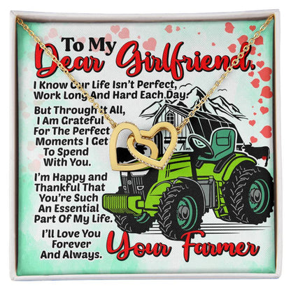 Farmer'S Girlfriend- Interlocking Heart Necklace Interlocking Hearts Necklace