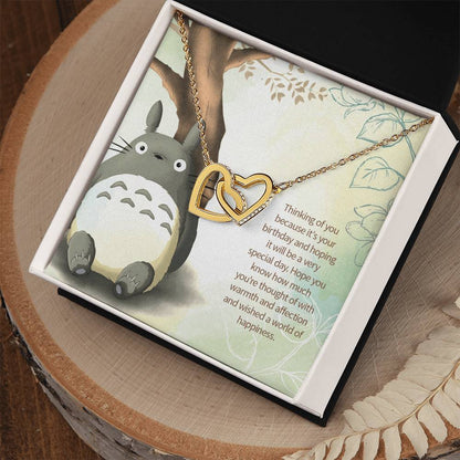 World Of Happiness - Interlocking Hearts Necklace