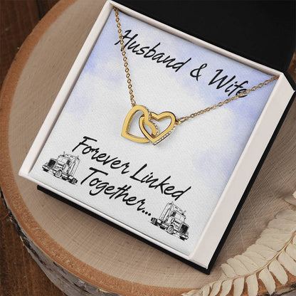 Trucker'S Wife - Interlocking Heart Necklace Interlocking Hearts Necklace