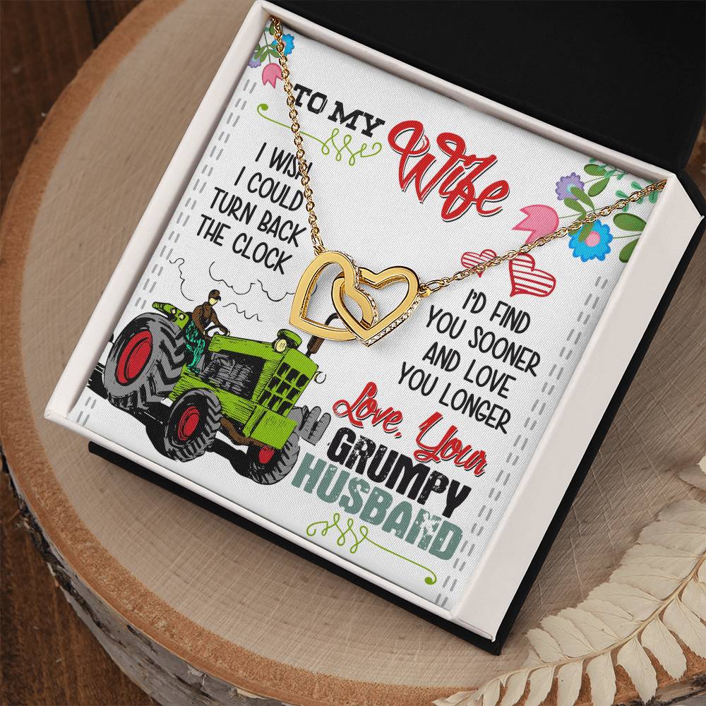 Farmer'S Wife - Interlocking Heart Necklace Interlocking Hearts Necklace