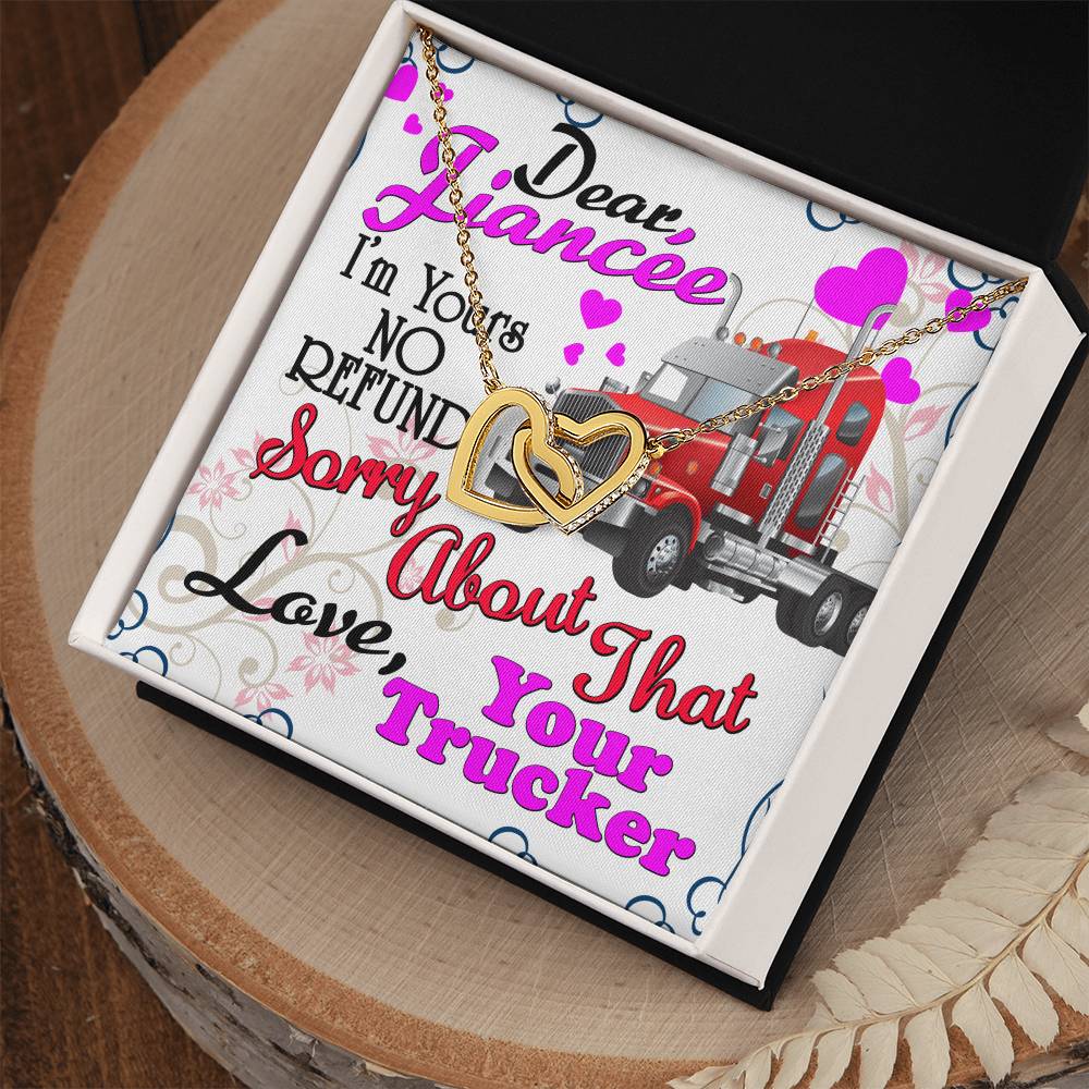 Trucker'S Fiancée - Interlocking Heart Necklace Interlocking Hearts Necklace