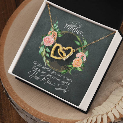 50 The Perfect Mother'S Day Necklace Interlocking Hearts Necklace