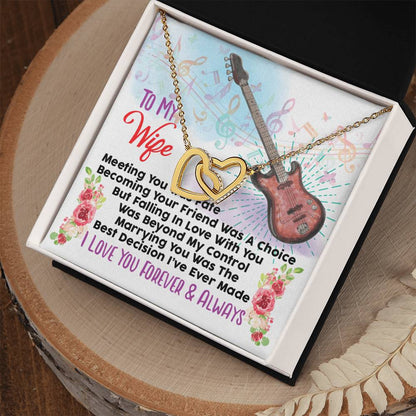 Bass Player'S Wife - Interlocking Heart Necklace Interlocking Hearts Necklace