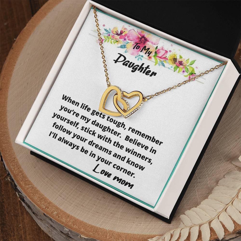 Follow Your Dreams Interlocking Hearts Necklace