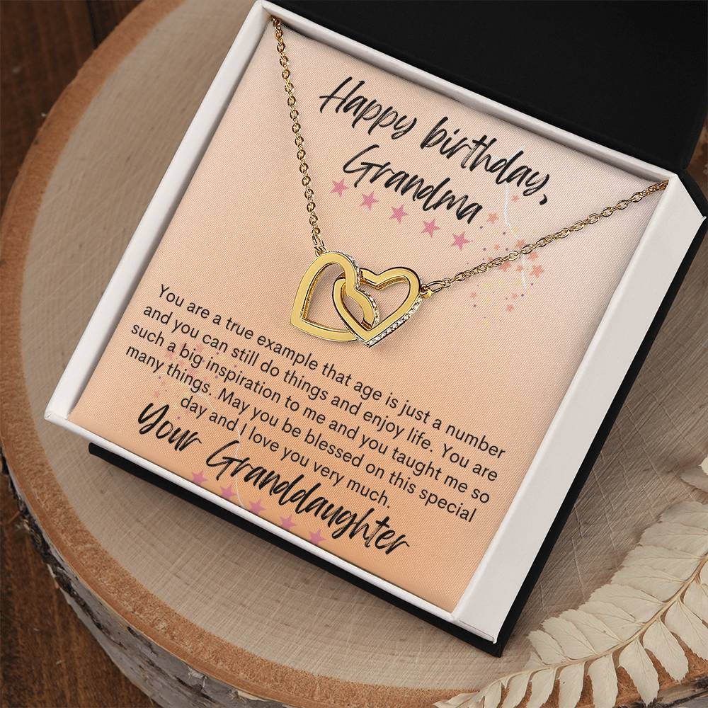 A Beautiful Birthday Gift For Grandma - The Stunning Interlocking Hearts Necklace