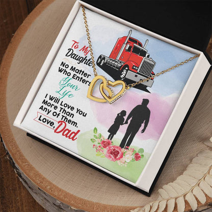 Trucker'S Daughter - Interlocking Heart Necklace Interlocking Hearts Necklace