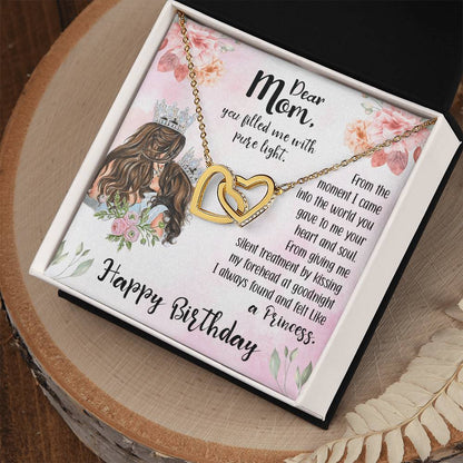 You Fill Me Interlocking Hearts Necklace