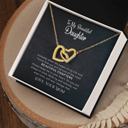 Collection Daughter - Always In My Heart Interlocking Hearts Necklace