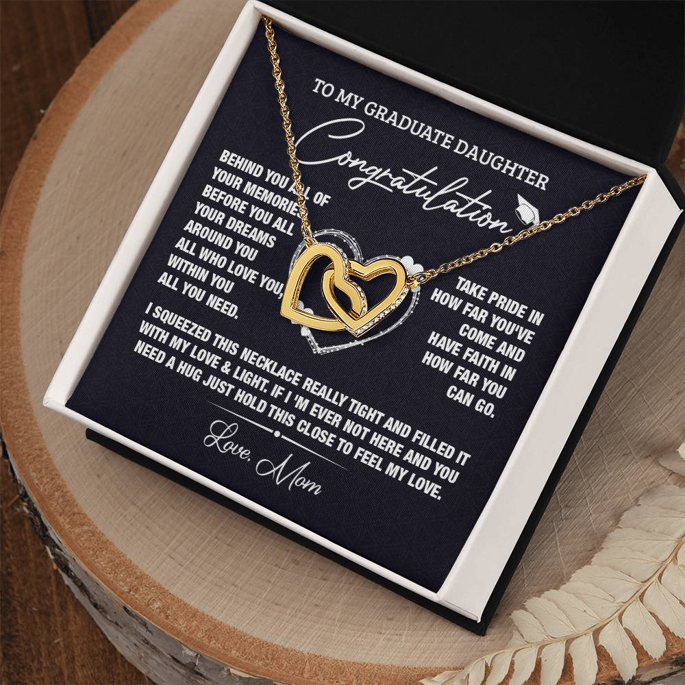 Behind You All Interlocking Hearts Necklace