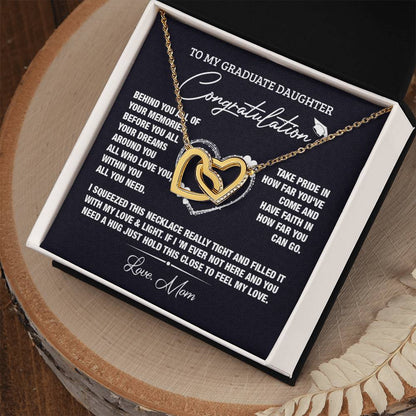 Behind You All Interlocking Hearts Necklace
