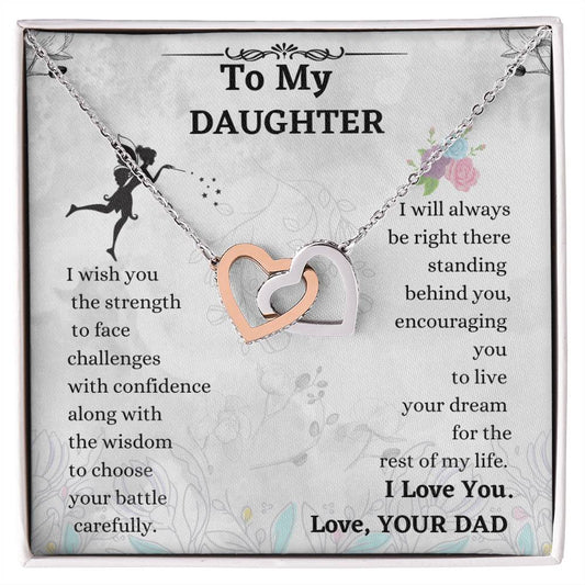 TO5EFF~1 Interlocking Hearts Necklace