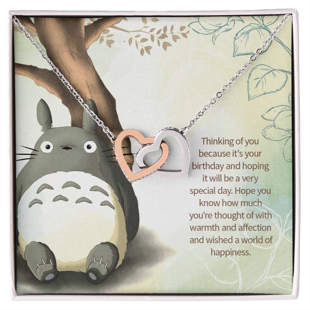 World Of Happiness - Interlocking Hearts Necklace