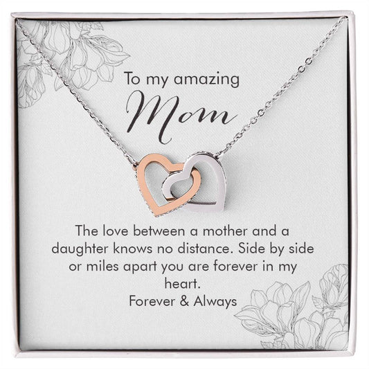 Forever In My Heart Interlocking Hearts Necklace