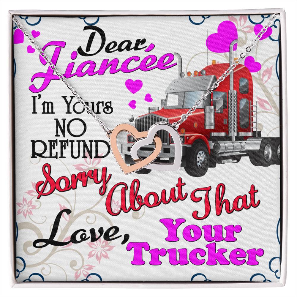 Trucker'S Fiancée - Interlocking Heart Necklace Interlocking Hearts Necklace