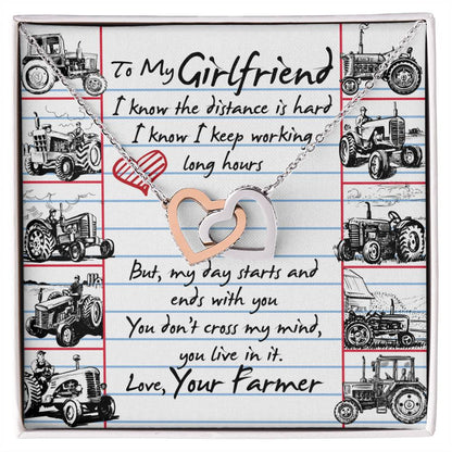 Farmer'S Girlfriend - Interlocking Heart Necklace Interlocking Hearts Necklace