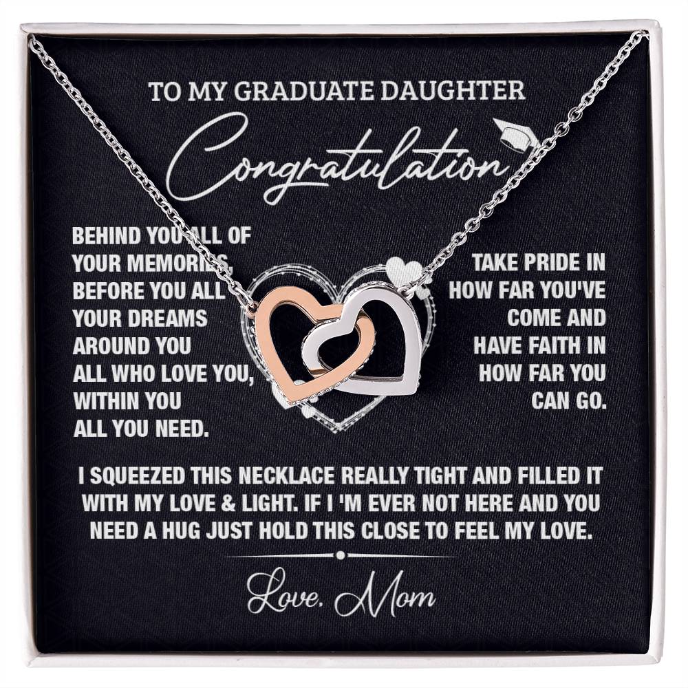 Behind You All Interlocking Hearts Necklace