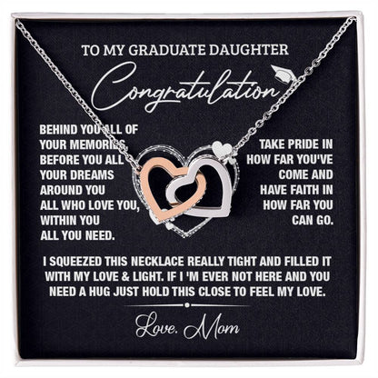 Behind You All Interlocking Hearts Necklace