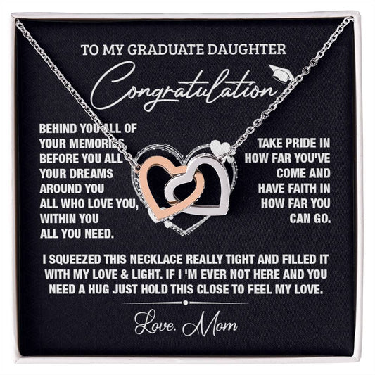 Behind You All Interlocking Hearts Necklace