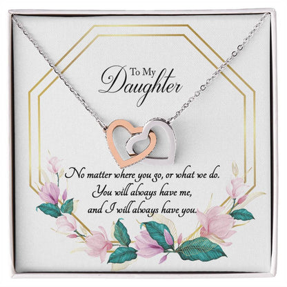 You And Me - Interlocking Hearts Interlocking Hearts Necklace