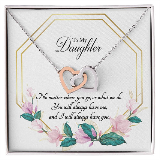 You And Me - Interlocking Hearts Interlocking Hearts Necklace