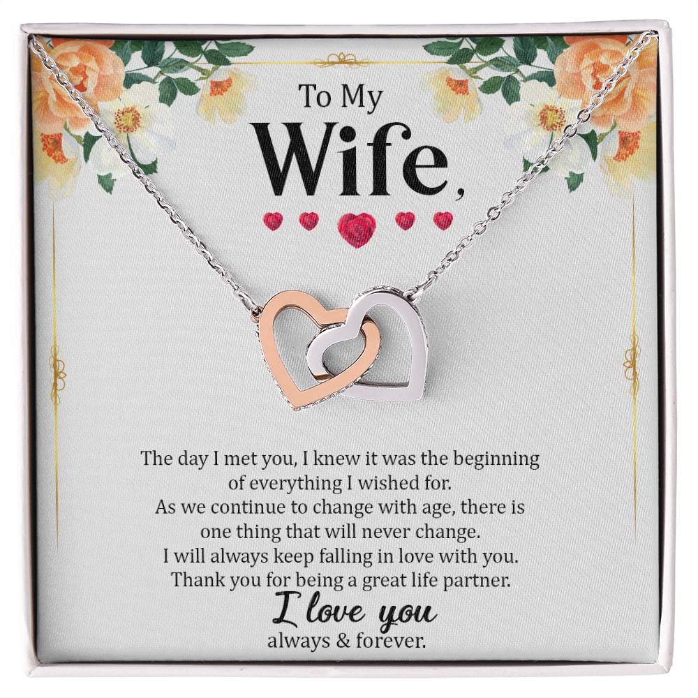 Collection Wife - Interlocking Hearts Interlocking Hearts Necklace