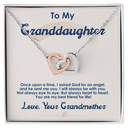 Collection Granddaughter - Always Heart To Heart - Necklace Interlocking Hearts Necklace