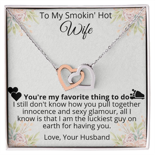 You'Re My Favorite Thing To Do - Interlocked Hearts Interlocking Hearts Necklace