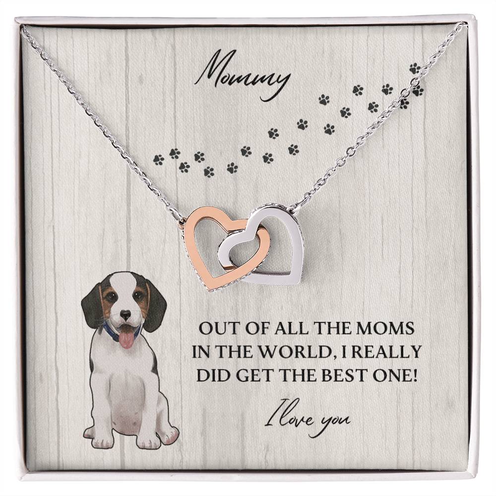 Two Hearts Necklace A Symbol Of Forever Love Interlocking Hearts Necklace