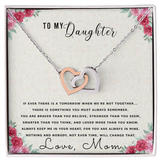 TOD923~1 Interlocking Hearts Necklace