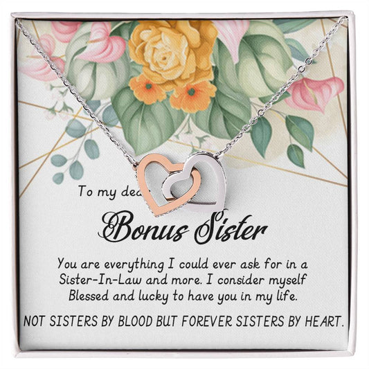 Best Friend Necklacebest Friend Necklace Personalize Bff Interlocking Hearts Necklace Best Friend Birthday Necklace Gift For Best Friend