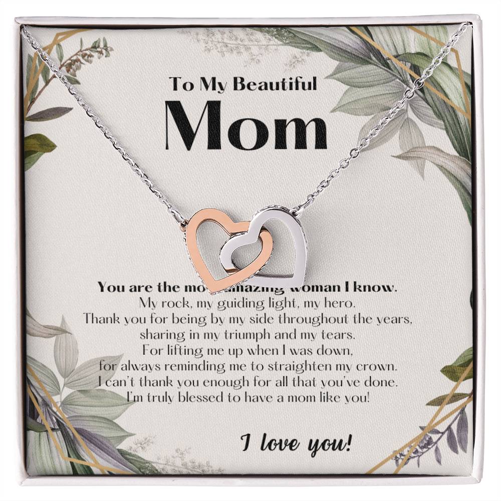 TO80BD~1 Interlocking Hearts Necklace