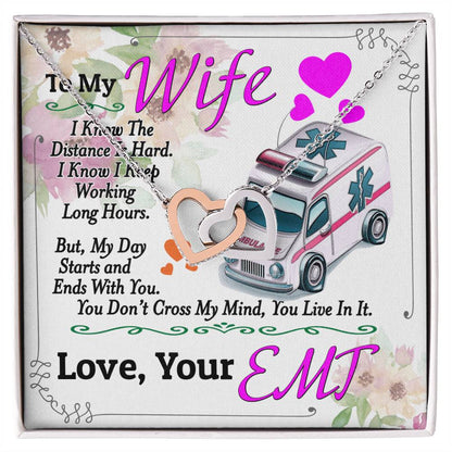 Emt'S Wife - Interlocking Heart Necklace Interlocking Hearts Necklace