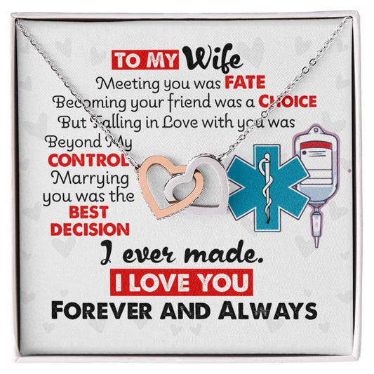 Ems Wife - Interlocking Heart Necklace Interlocking Hearts Necklace