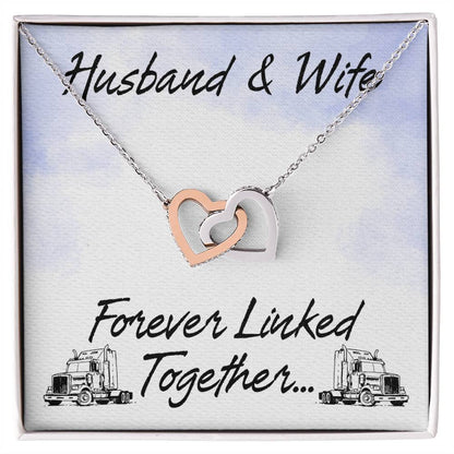 Trucker'S Wife - Interlocking Heart Necklace Interlocking Hearts Necklace