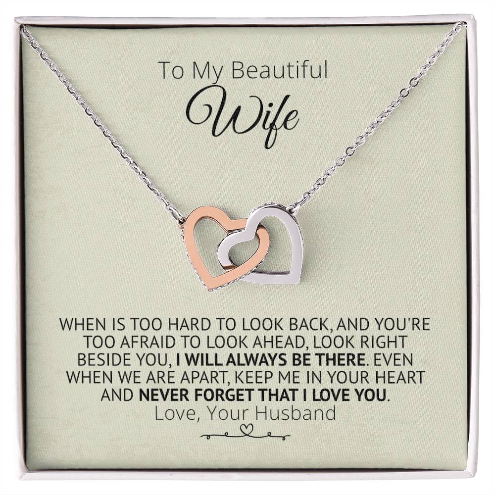 Beside You - Interlocked Hearts Necklace Interlocking Hearts Necklace