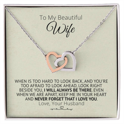 Beside You - Interlocked Hearts Necklace Interlocking Hearts Necklace