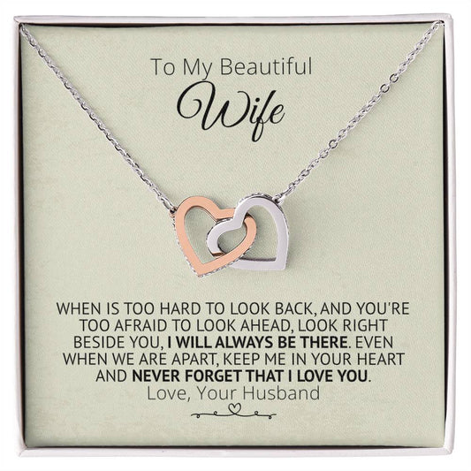 Beside You - Interlocked Hearts Necklace Interlocking Hearts Necklace
