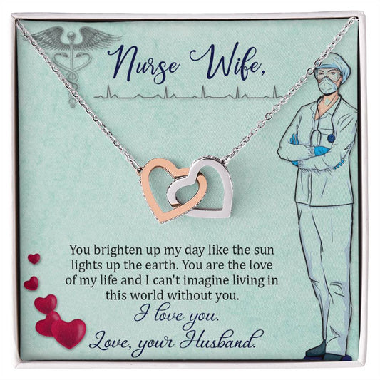 Collection Nurse Wife - Interlocking Hearts Interlocking Hearts Necklace