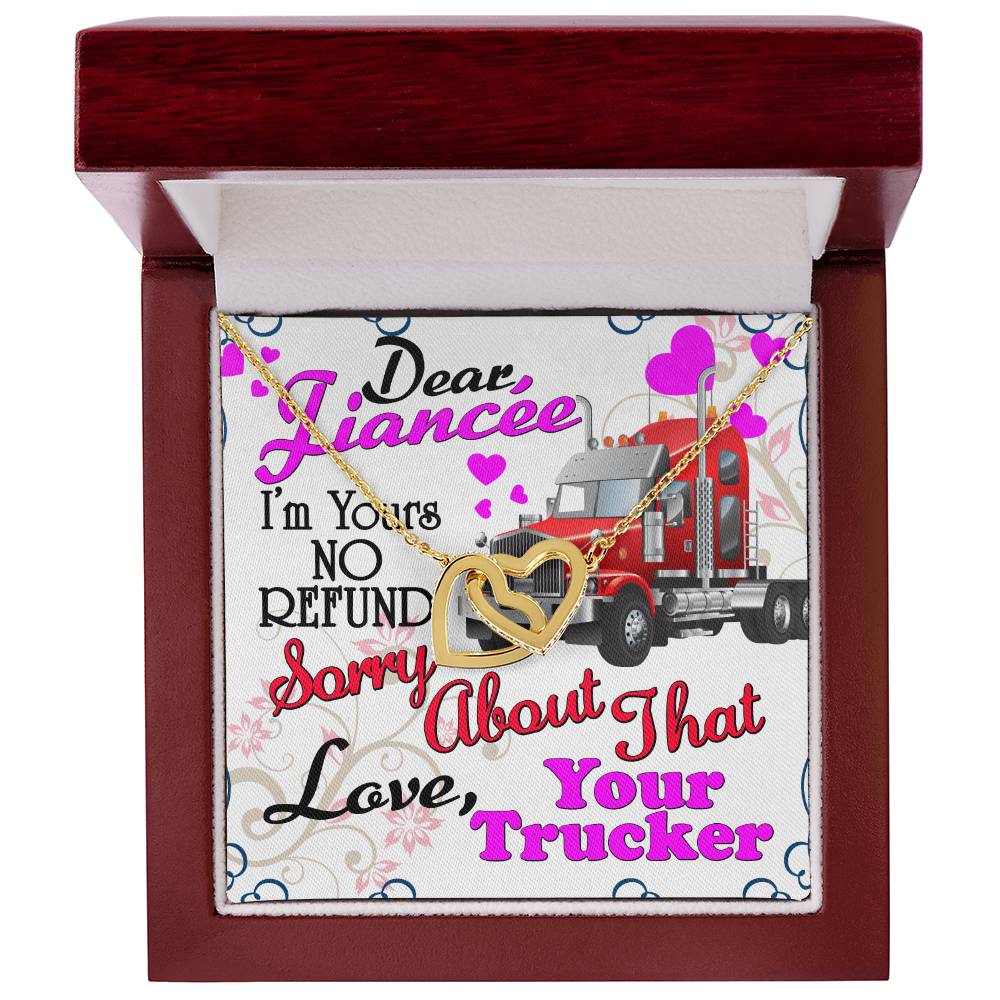 Trucker'S Fiancée - Interlocking Heart Necklace Interlocking Hearts Necklace