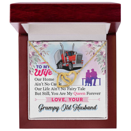 Trucker'S Wife - Interlocking Heart Necklace Interlocking Hearts Necklace