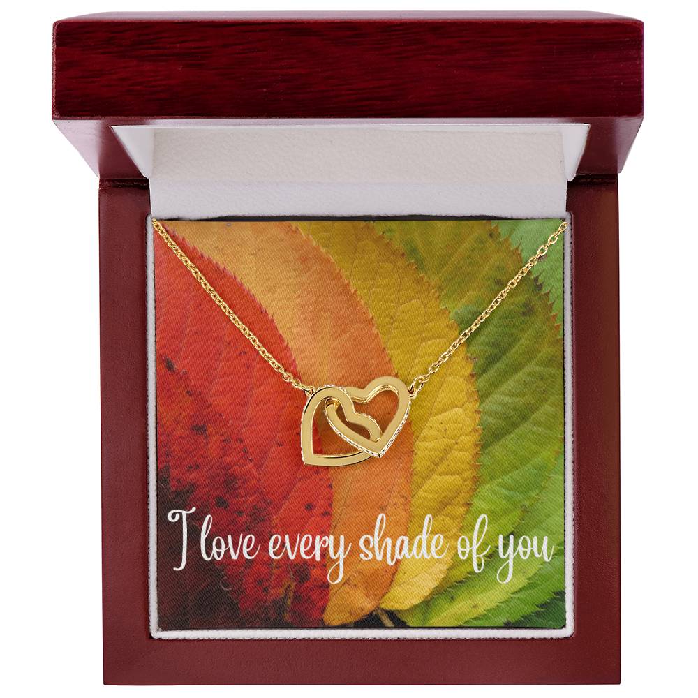 Every Shade Of You - Interlocking Heart Necklace Interlocking Hearts Necklace
