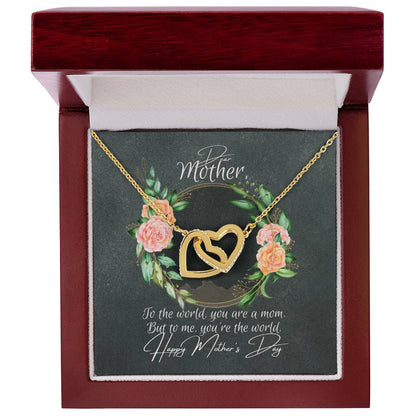 50 The Perfect Mother'S Day Necklace Interlocking Hearts Necklace