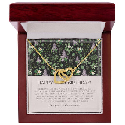 30Th Birthday Gifts For Women Necklace For Her 3 Decade Jewelry 30 Years Old 30Th Birthday Gift Necklace Jewelry Gift For Her Interlocking Hearts Necklace