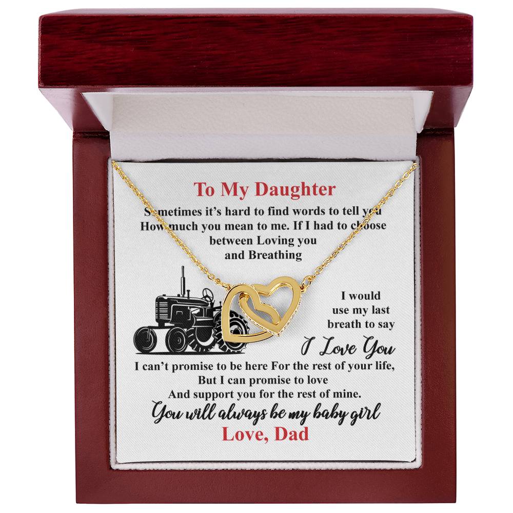 Farmer'S Daughter - Interlocking Heart Necklace Interlocking Hearts Necklace