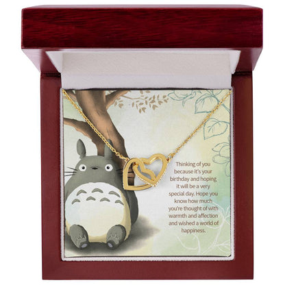 World Of Happiness - Interlocking Hearts Necklace